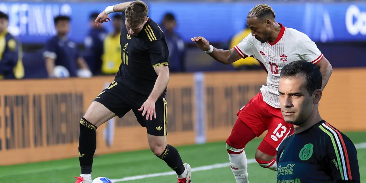 Santi vs Canadá. Foto: Selección Mexicana