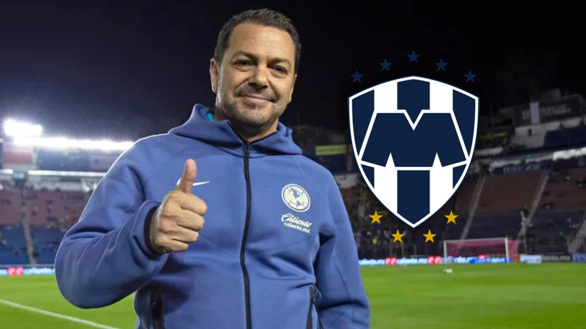 Santiago Baños en el Estadio Ciudad de los Deportes