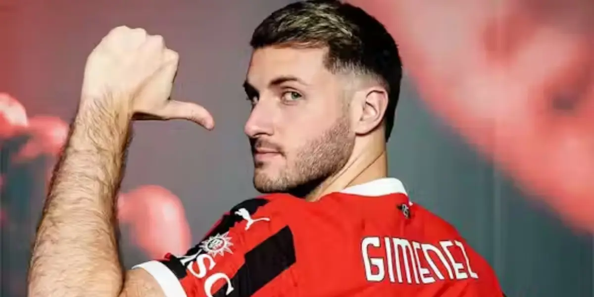 Santiago Giménez-AC Milan / Foto: AC Milan