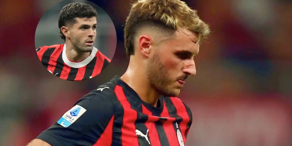 Santiago Giménez-AC Milan / Foto: ESPN