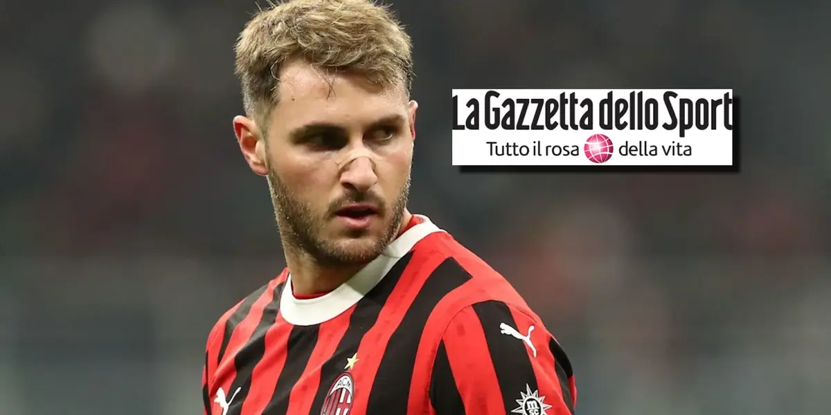 Santiago Giménez / Foto: AC Milan