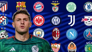 Santiago Giménez junto a clubes de Europa / FOTO MEXSPORT