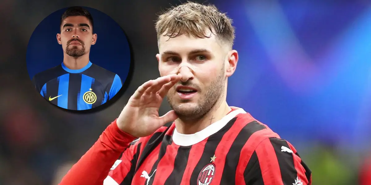 Santiago Giménez junto a Johan Vásquez / FOTO YOUTUBE