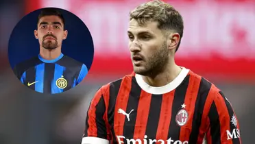 Santiago Giménez junto a Johan Vásquez / FOTO YOUTUBE