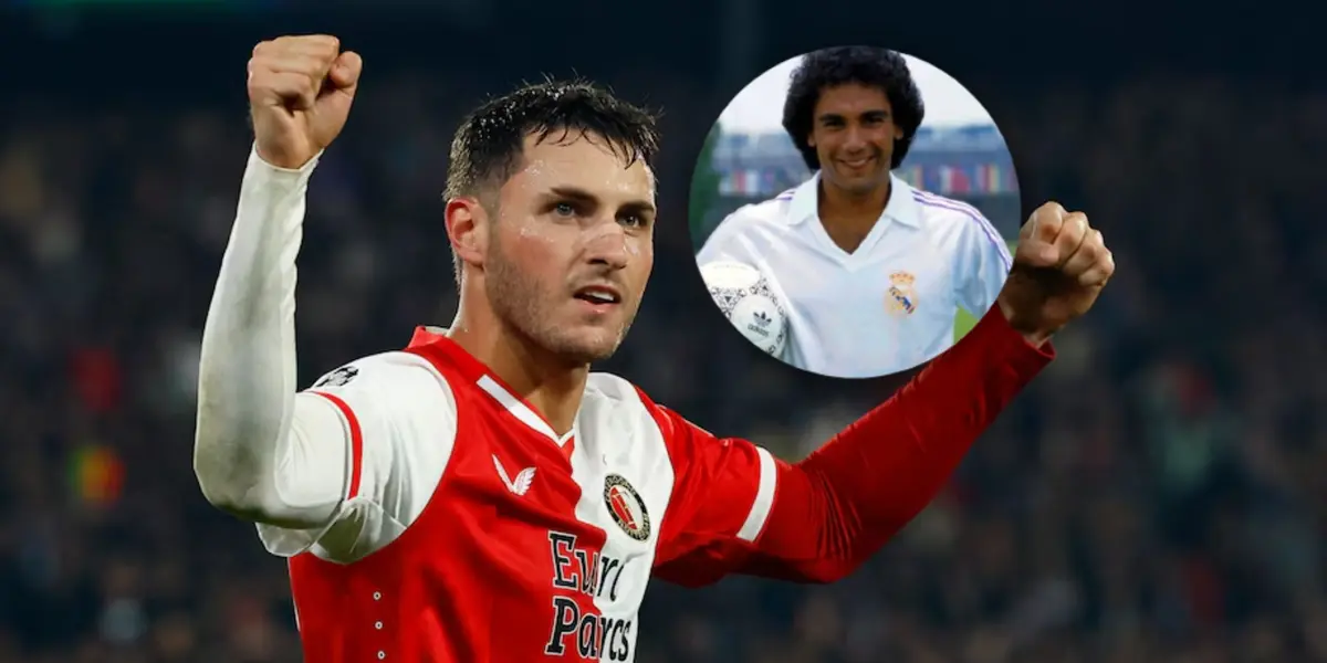 Santiago Giménez y Hugo Sánchez/Foto Reuters.