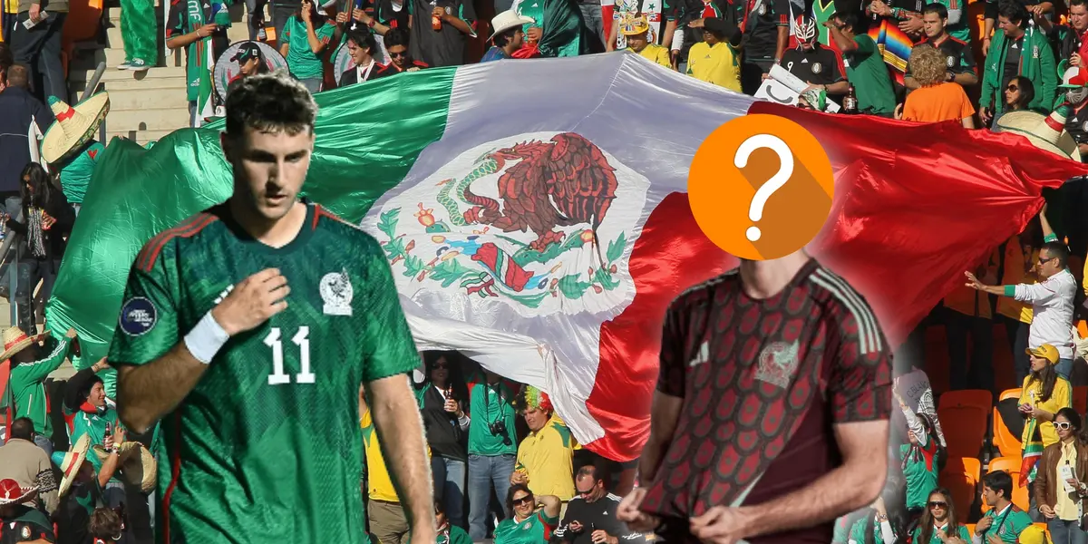 Santiago Giménez y jugador oculto/ Foto Expansión.