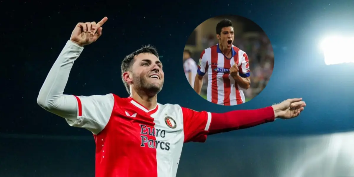 Santiago Giménez y Raúl Jiménez/Foto Quadratín.