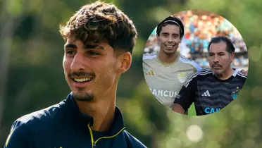 Santiago Márquez junto a Benjamín Galindo y su hijo / FOTO ESTO
