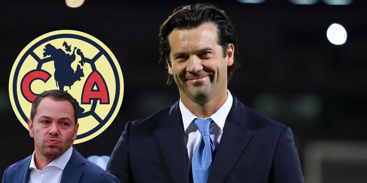 Santiago Solari en partido con el América. Foto: Marca