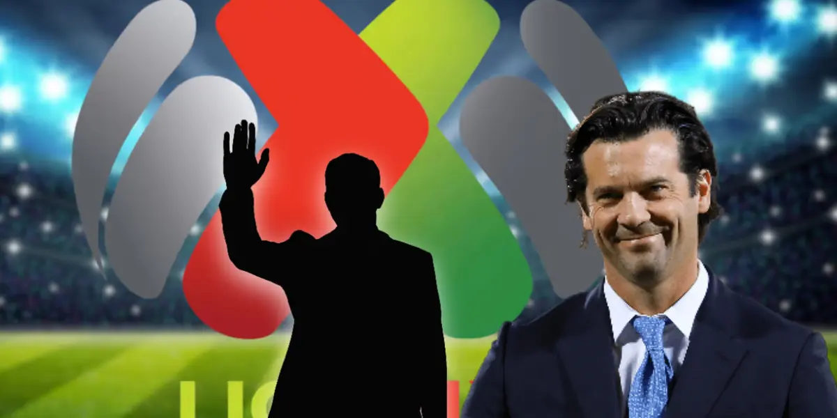 Santiago Solari y silueta de entrenador/Foto El Siglo de Durango.