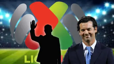 Santiago Solari y silueta de entrenador/Foto El Siglo de Durango.