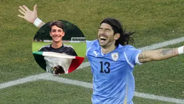 Sebastián Abreu y Diego/Foto CONMEBOL.