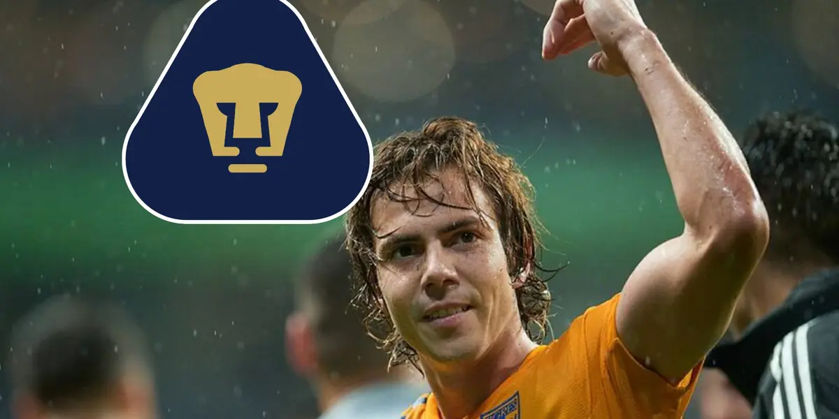 Sebastián Córdova-Pumas / Foto: Infobae