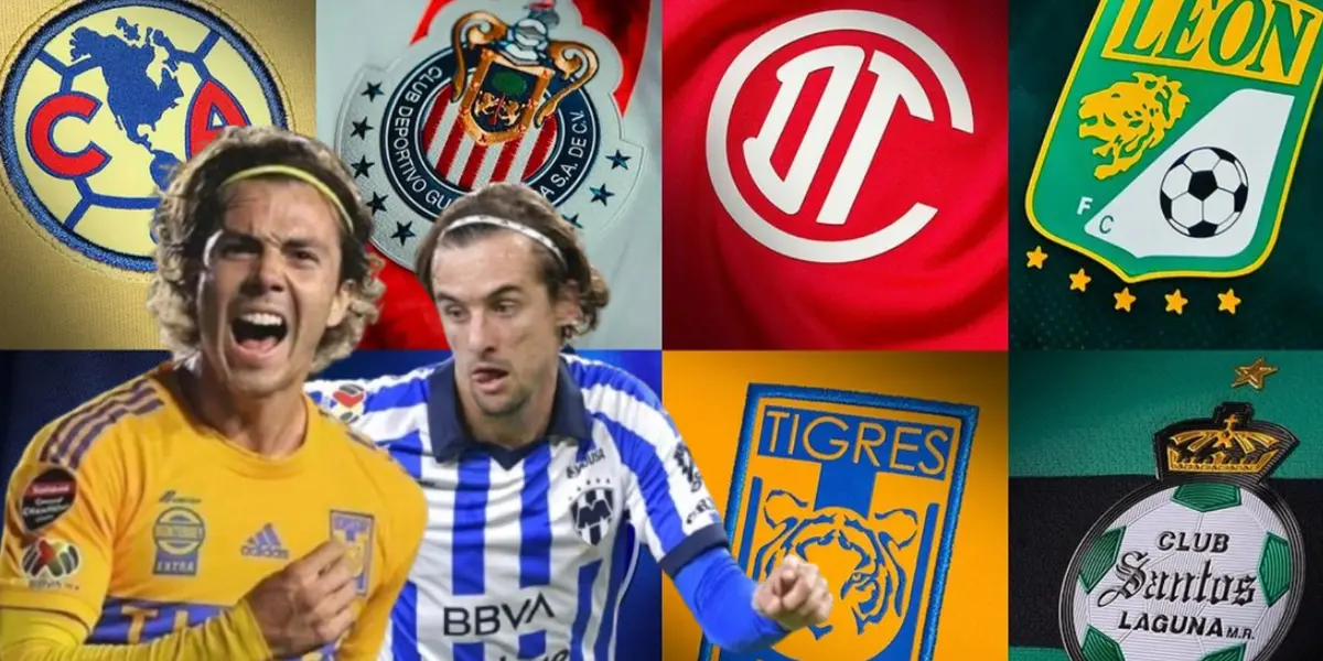 Sebastián Córdova y Jordi Cortizo junto a clubes de la Liga MX / FOTO INSTAGRAM