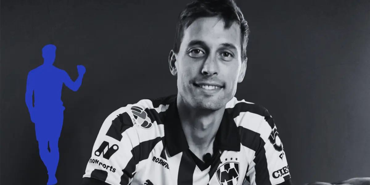 Sergio Canales en presentación con MTY. Foto: Rayados