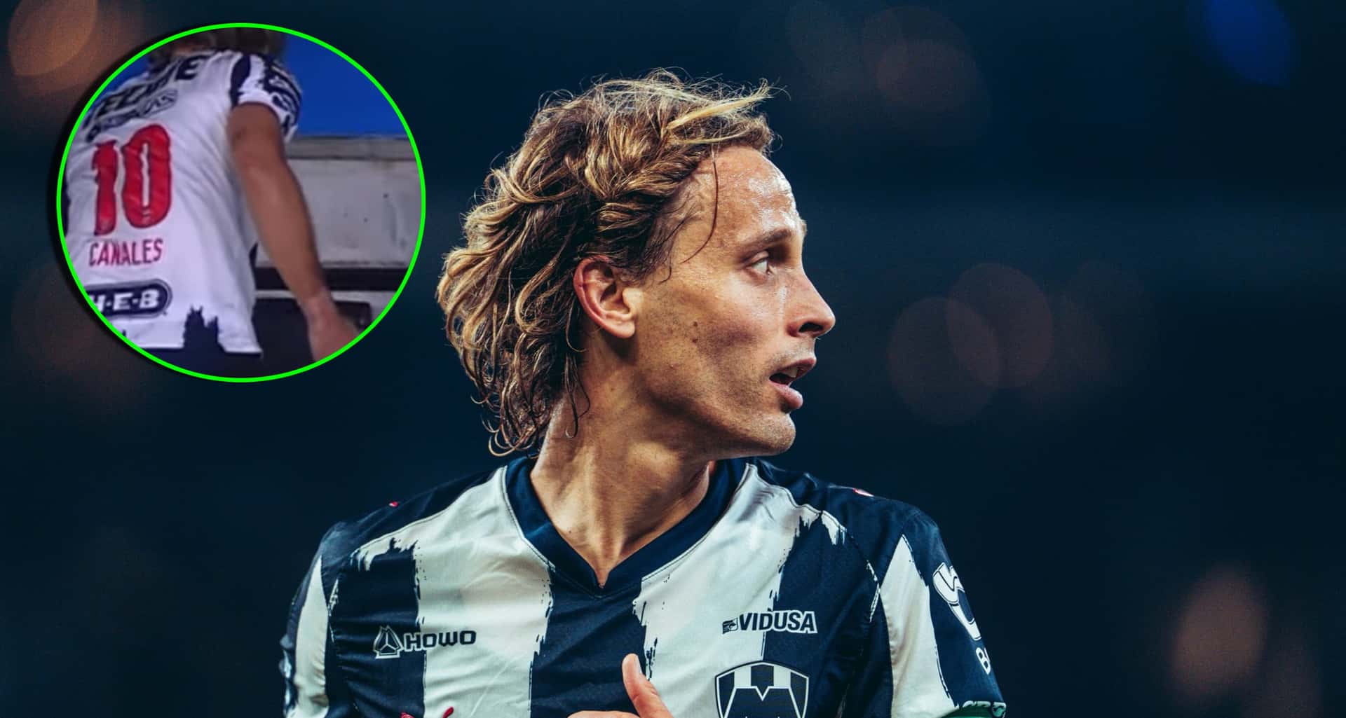 Sergio Canales inicio desde la banca