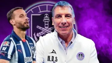 Sergio Canales junto a Robert Dante Siboldi / FOTO YOUTUBE