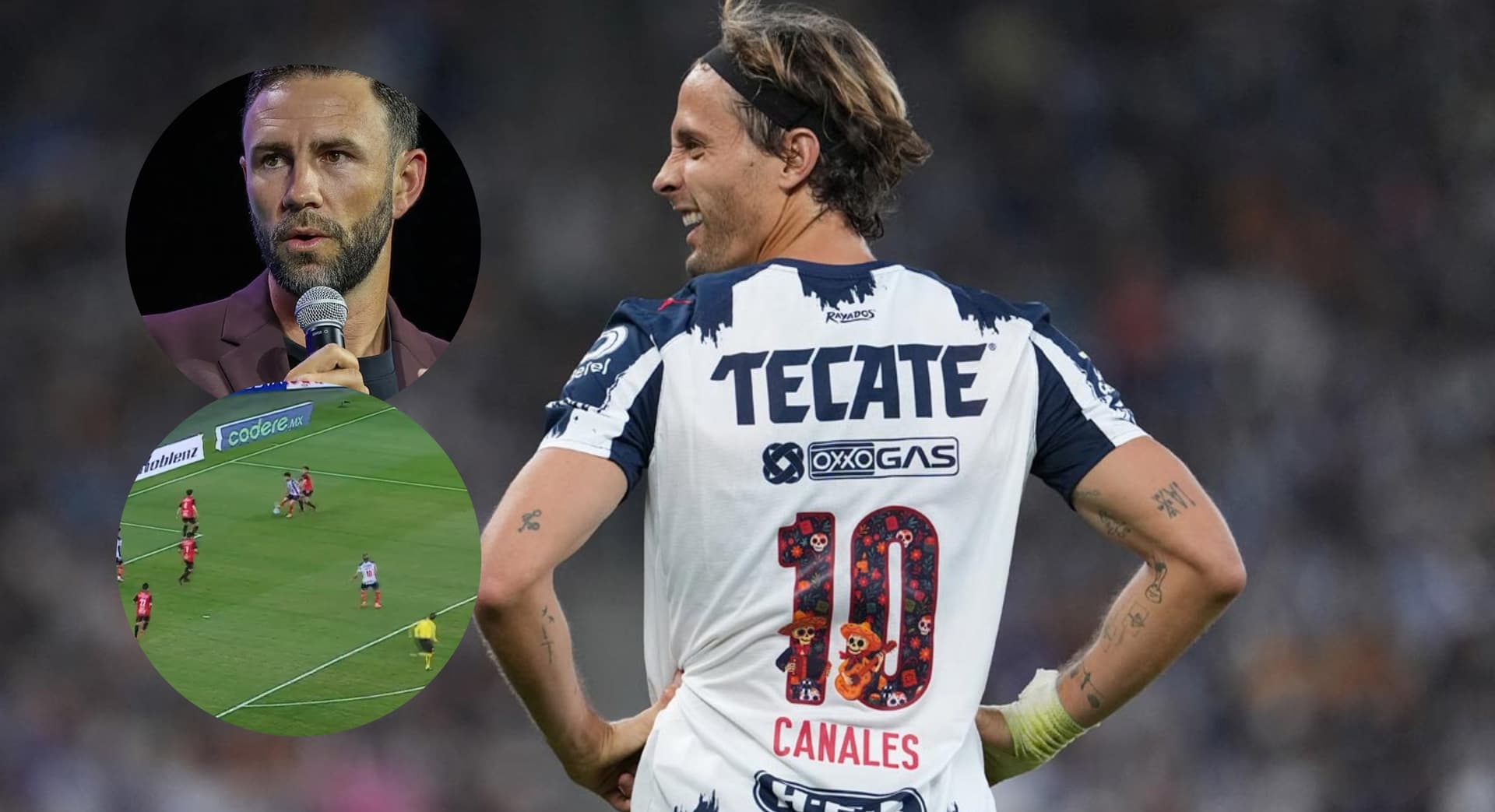 Sergio Canales metió el gol que representa de momento el empate para Rayados