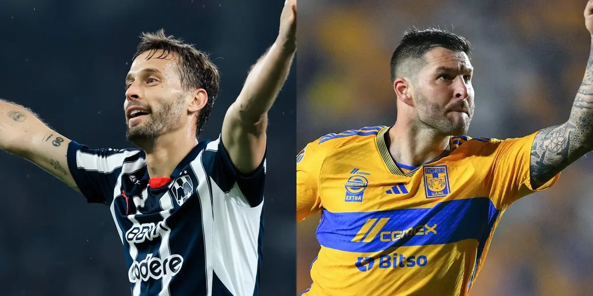 Sergio Canales y André Pierre Gignac/Foto Goal.