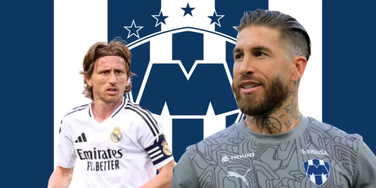 Sergio Ramos junto a Luka Modric / FOTO GETTY IMAGES