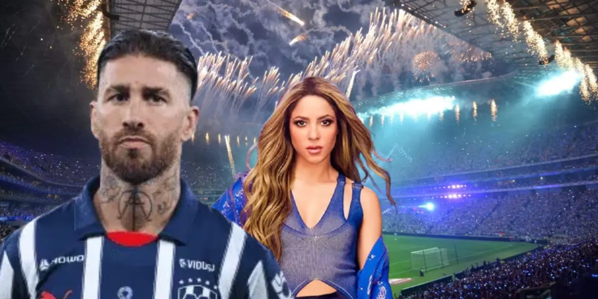 Sergio Ramos junto a Shakira / FOTO EL INFORMADOR