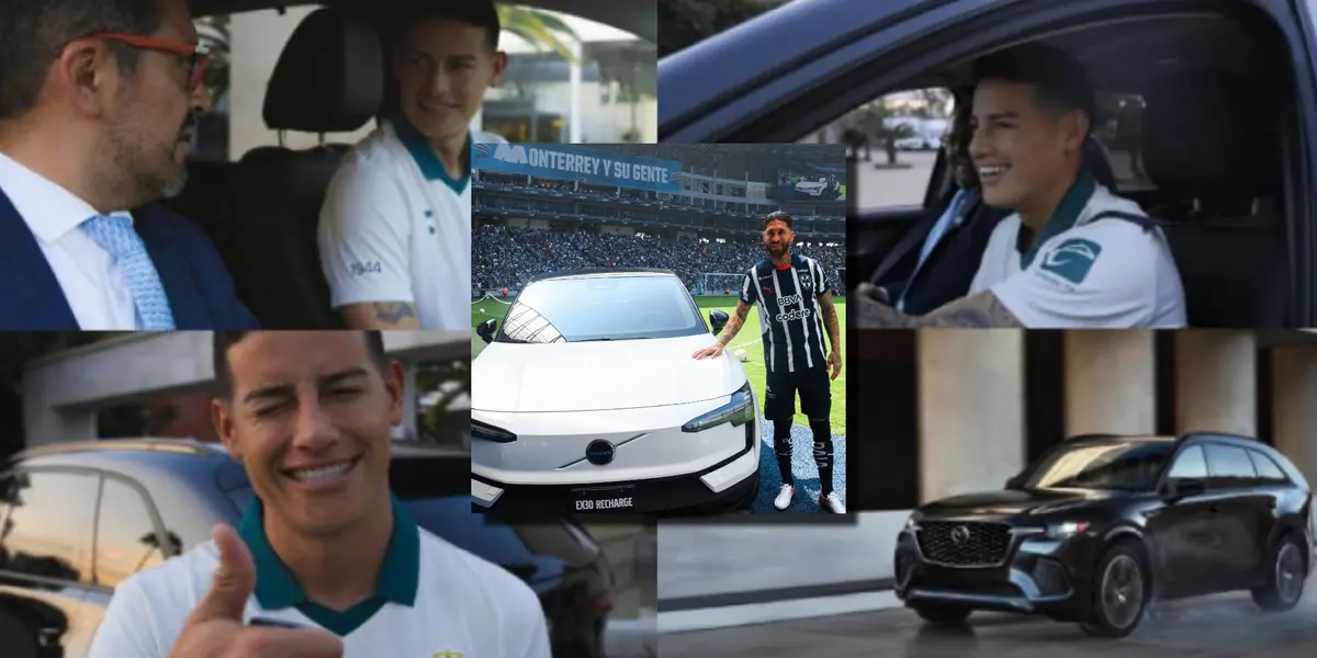 Sergio Ramos y James Rodríguez / Foto: GOAL