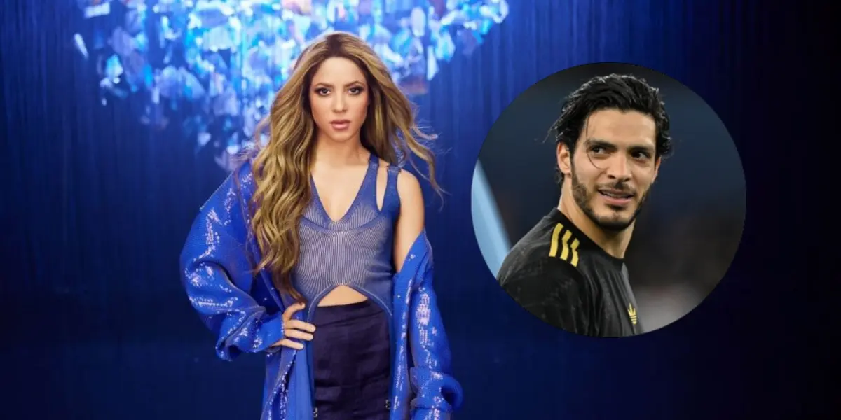 Shakira y Raúl Jiménez/ Foto El Horizonte.