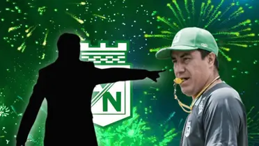 Silueta de entrenador y Efraín Juárez/Foto Wallpaper Cave.