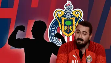 Silueta de futbolista mostrando músculos y Amaury Vergara/Foto NBC.