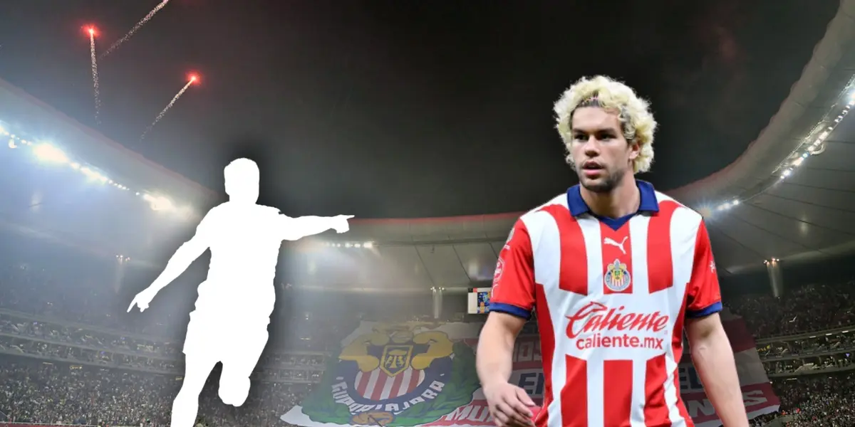 Silueta de futbolista y Cade Cowell/ Foto Mediotiempo.