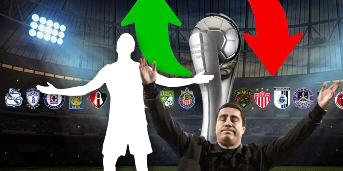 Silueta de futbolista y Efraín Juárez con brazos abiertos/Foto Infobae.