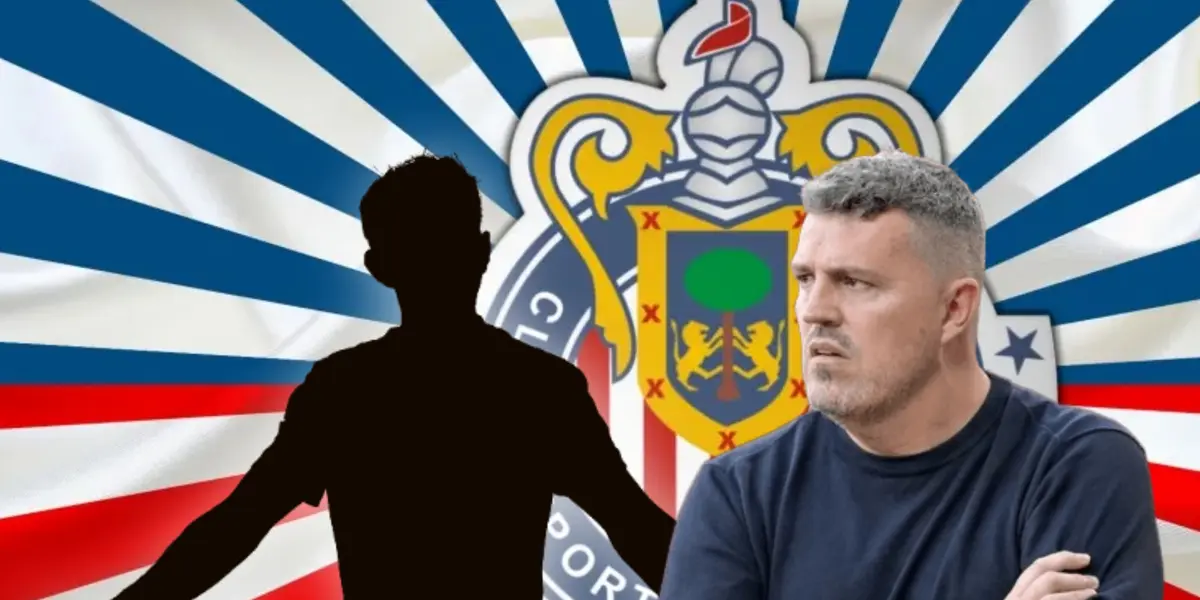 Silueta de futbolista y Óscar Junyent de brazos cruzados/Foto Primera Plana MX.