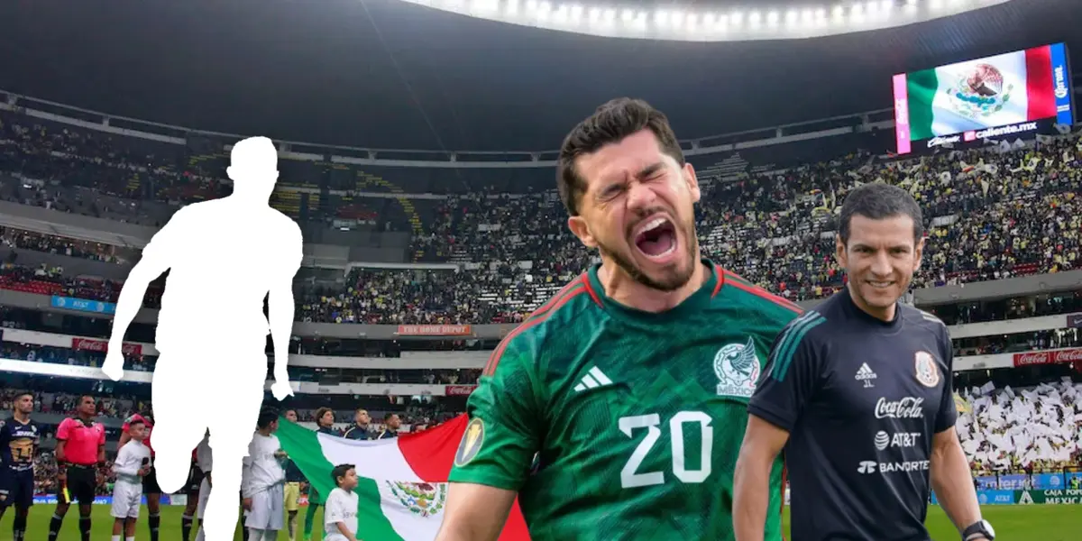 Silueta de jugador, Henry Martín y Jaime Lozano/Foto Sopitas.