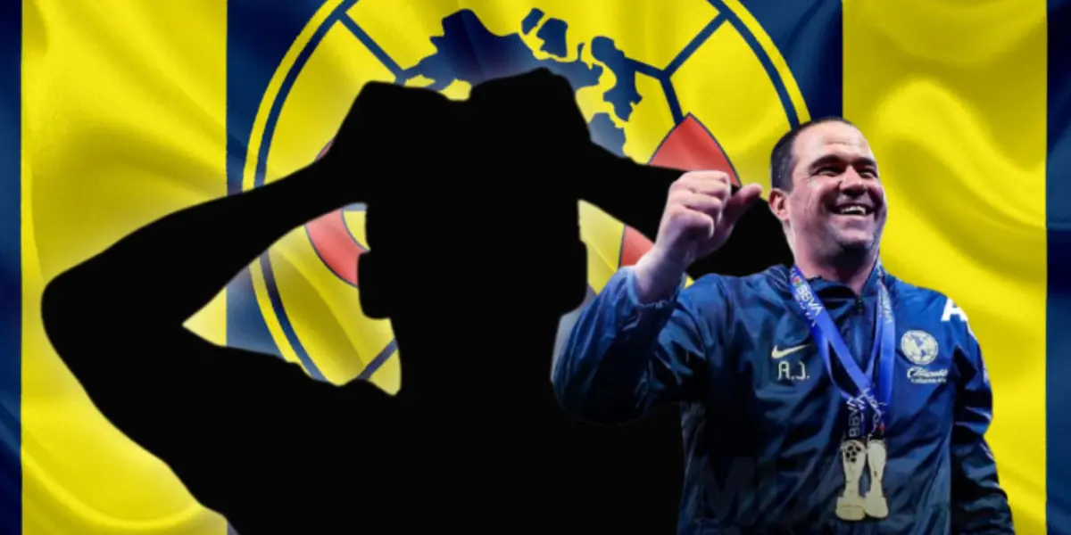 Silueta de jugador y André Jardine sonriendo/Foto Besthqwallpapers.