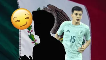 Silueta de jugador y Gilberto Mora/Foto Informador MX.