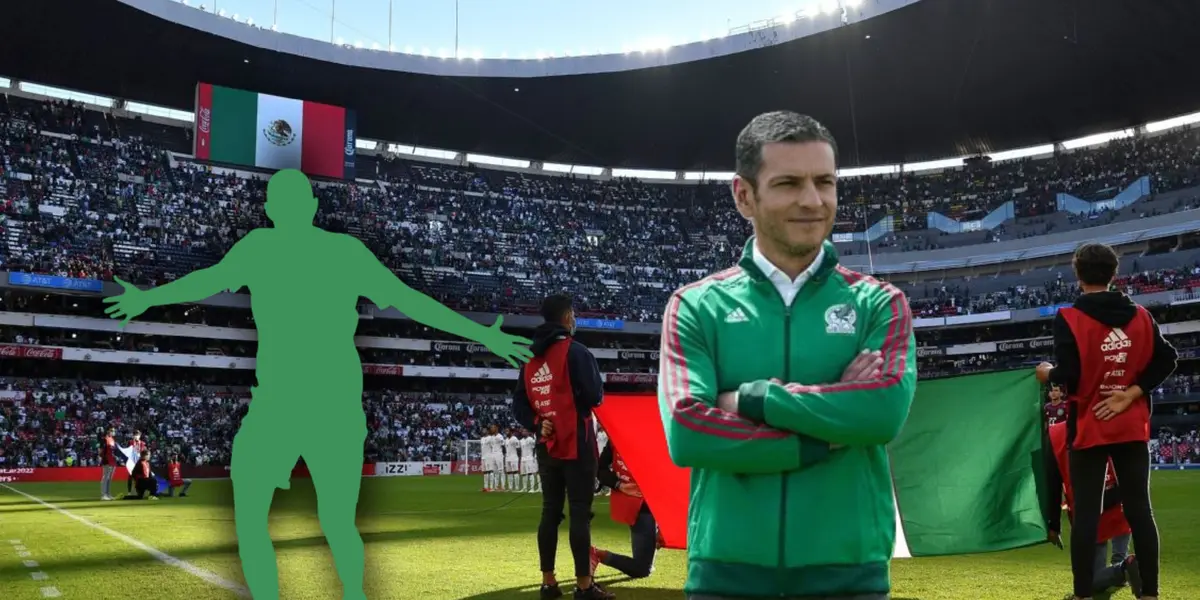 Silueta de jugador y Jaime Lozano/ Foto ESPN.