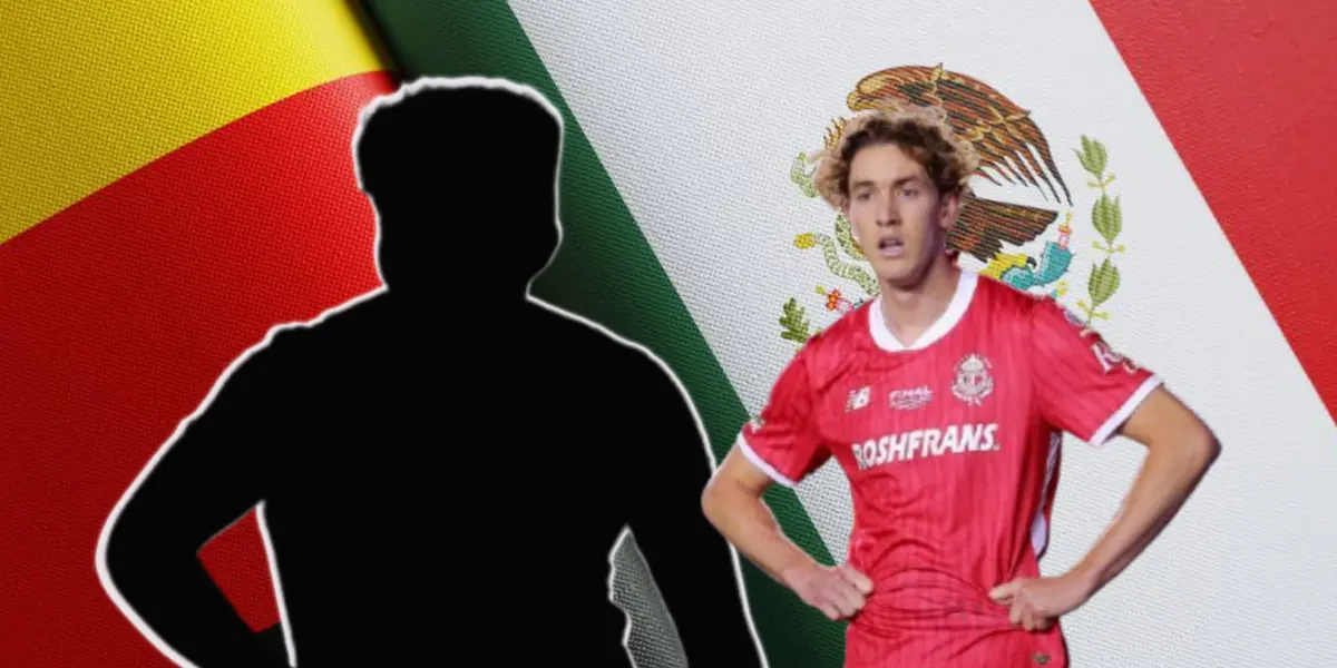 Silueta de jugador y Marcel Ruiz a su lado/Foto Este País.