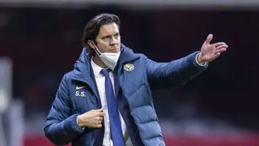 Solari en partido con América. Foto: Reforma