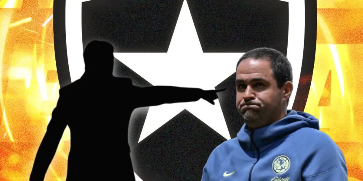 Sombra de entrenador y André Jardine haciendo gestos/Foto The Oxford