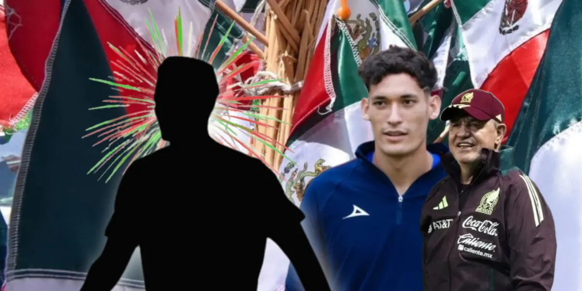 Sombra de jugador, Chiquete Orozco y Javier Aguirre/ Foto UNOTV.