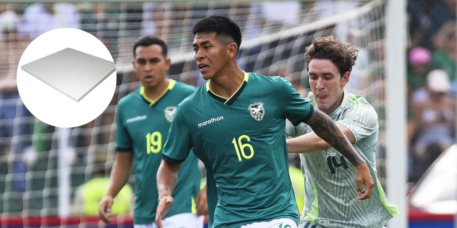 Sorprenden con venta de cuadro de unicel para ver el Bolivia vs México
