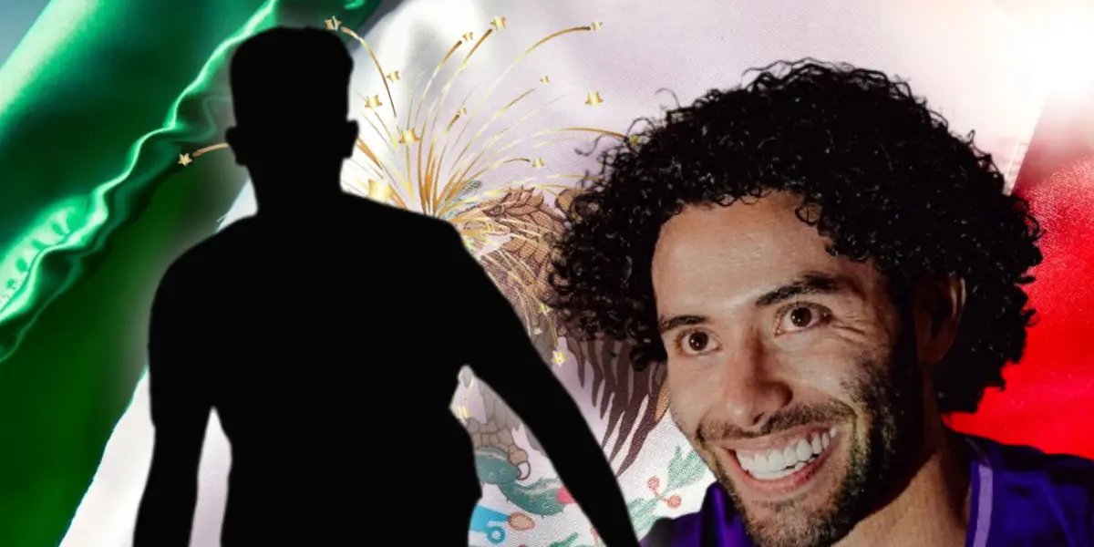 Tahiel Jiménez en forma de sombra y César Huerta/ Foto Apartado MEX.