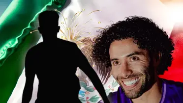 Tahiel Jiménez en forma de sombra y César Huerta/ Foto Apartado MEX.
