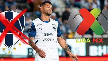 Tecatito Corona en partido con Rayados. Foto: Récord