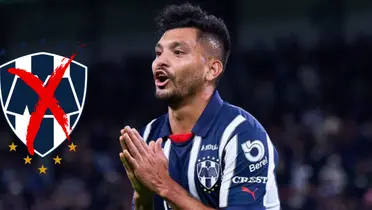 Tecatito en juego con Rayados. Foto: FOX Sports