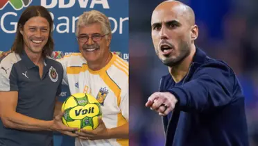 Tigres-Matías Almeyda-Guido Pizarro / Foto: BeSoccer