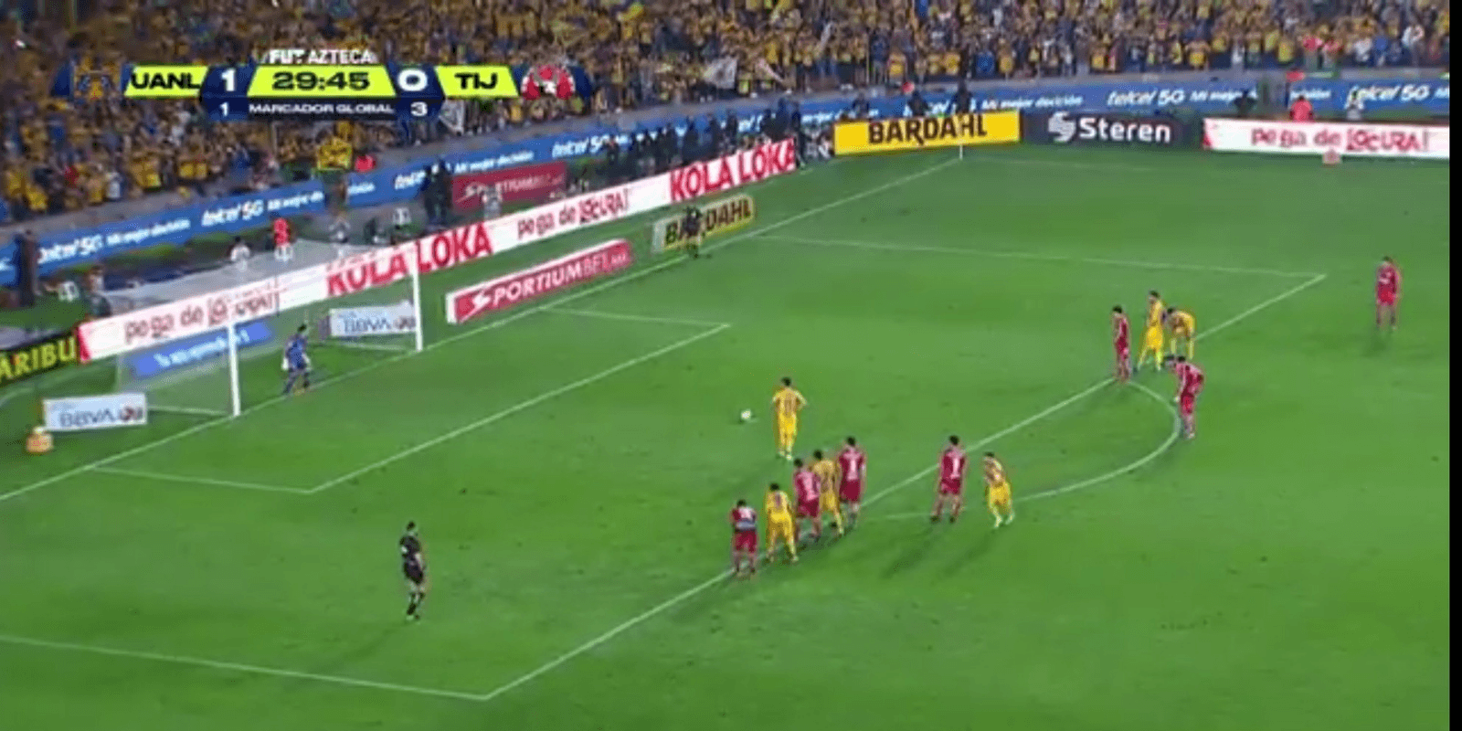Tigres ya gana 2 por 0 ante los Xolos de Tijuana. Sin embargo,