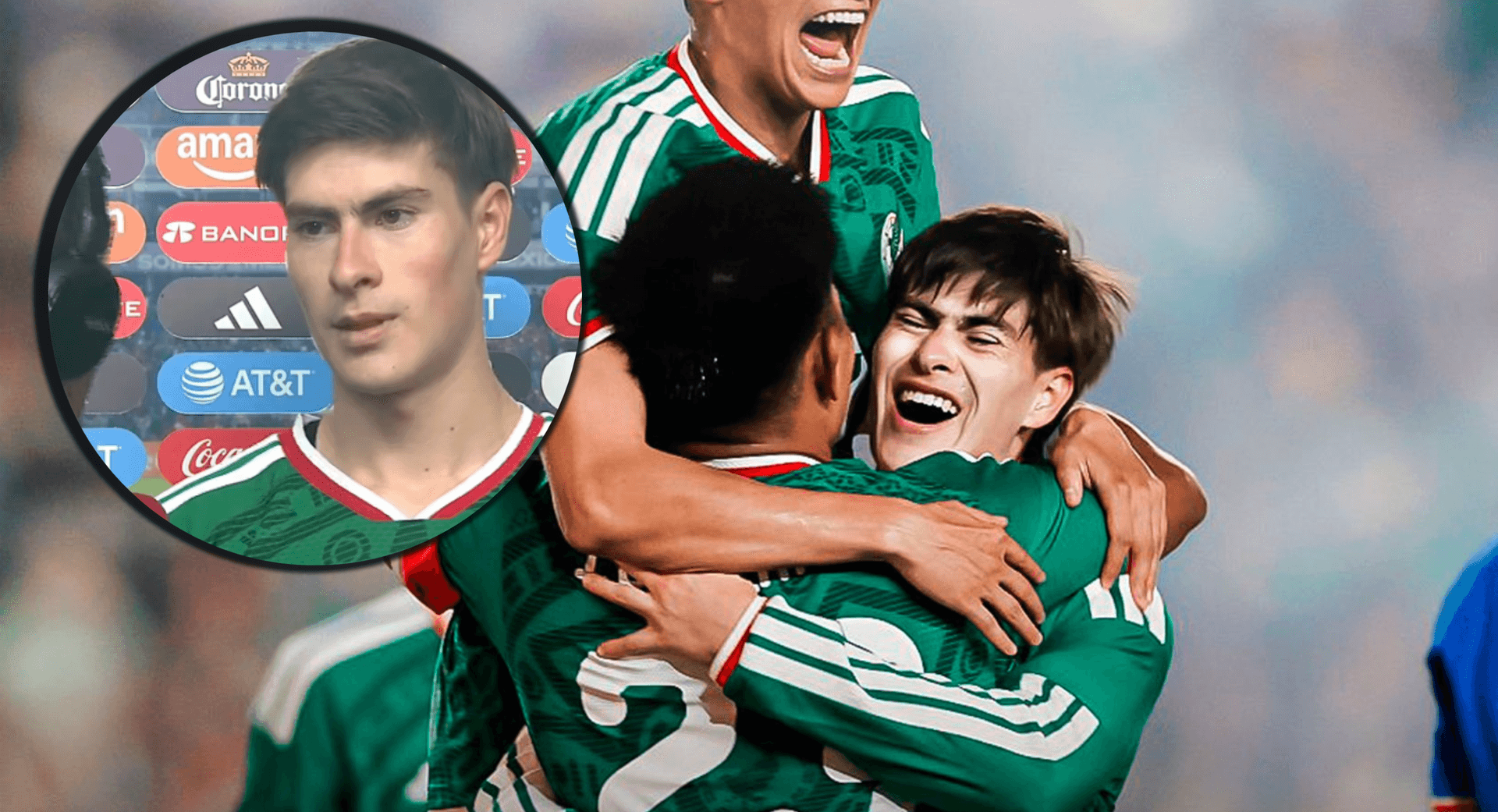 Tras el 4 a 0 contra Islandia, Armando González habló y se mostró feliz por haber metido su primer gol con Selección