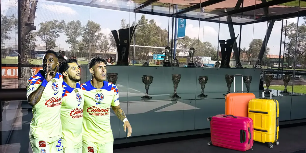 Trofeos del Club América. Foto: Milenio