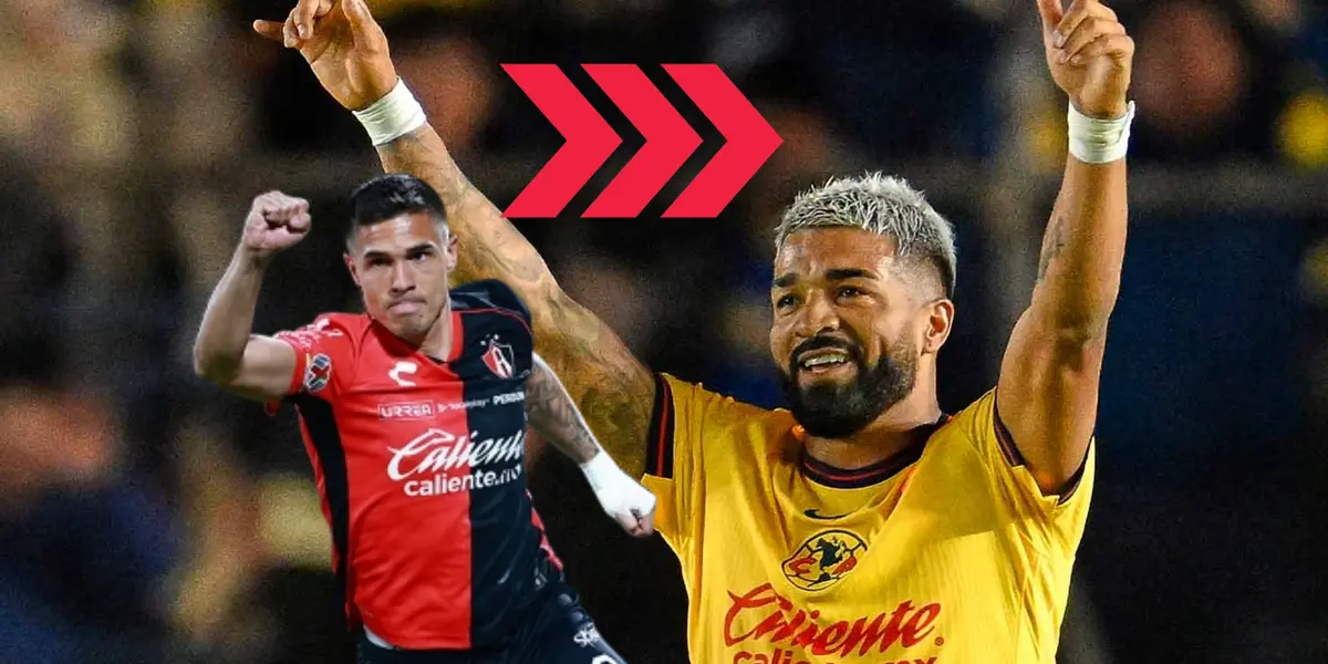 Uros Durdevic, Rodrigo Aguirre y flechas rojas/ Foto Fox Sports.